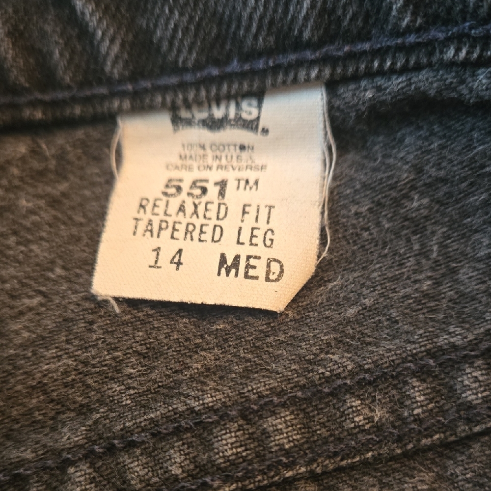 Levi's Women 's Charcoal Relaxed Jeans